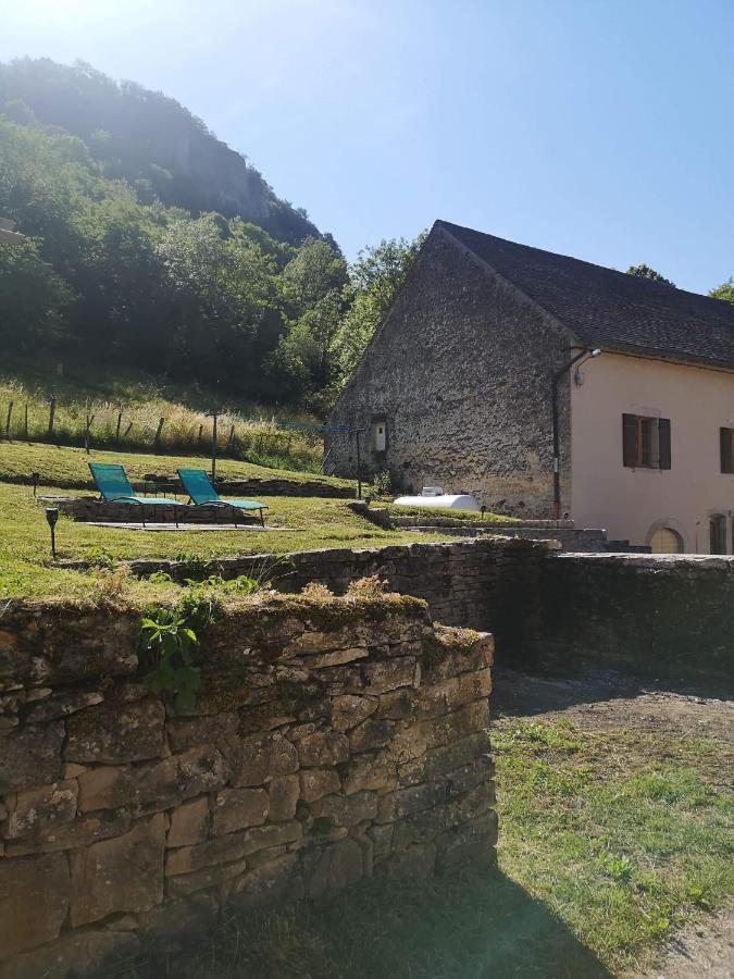 Gite Des 3 Vallees Baume-les-Messieurs Kültér fotó